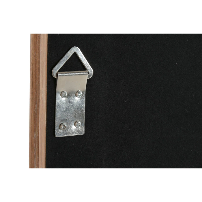 Стенно огледало Home ESPRIT Естествен Прозорец