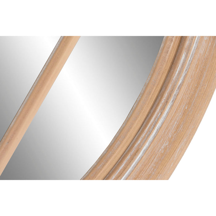 Стенно огледало Home ESPRIT Естествен Гранитогрес