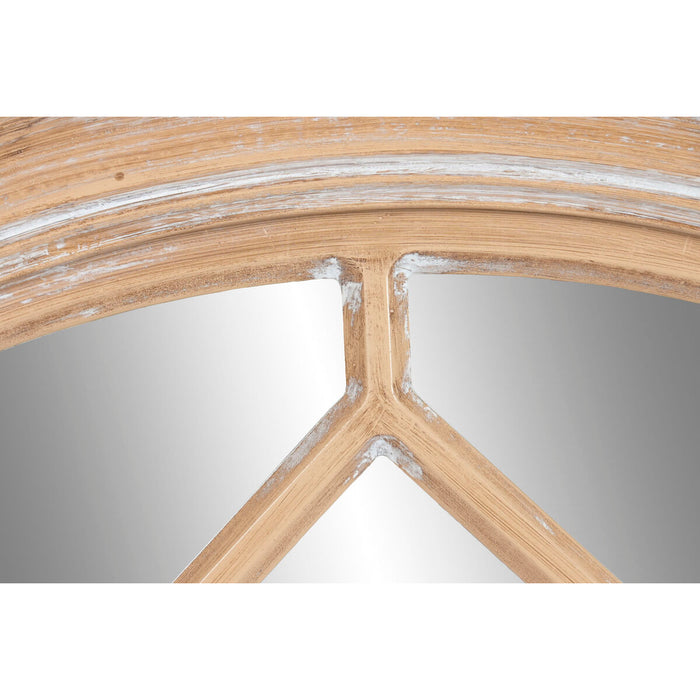 Стенно огледало Home ESPRIT Естествен Гранитогрес