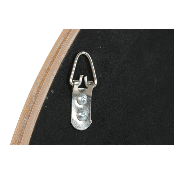 Стенно огледало Home ESPRIT Естествен Гранитогрес