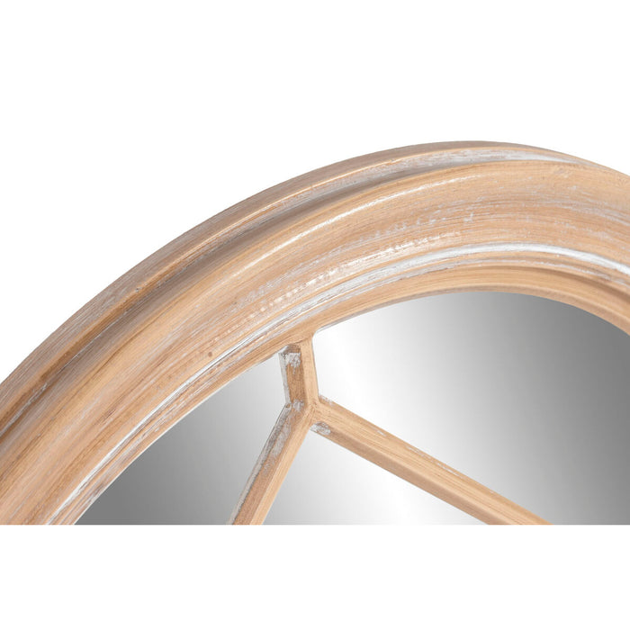 Стенно огледало Home ESPRIT Естествен Гранитогрес