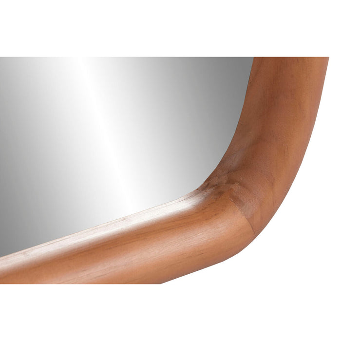 Стенно огледало Home ESPRIT Естествен Модерен