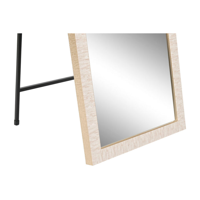 Постоянно огледало Home ESPRIT Бял Кафяв Бежов Сив Кристал полистирен 35,5 x 40 x 156 cm (4 броя)