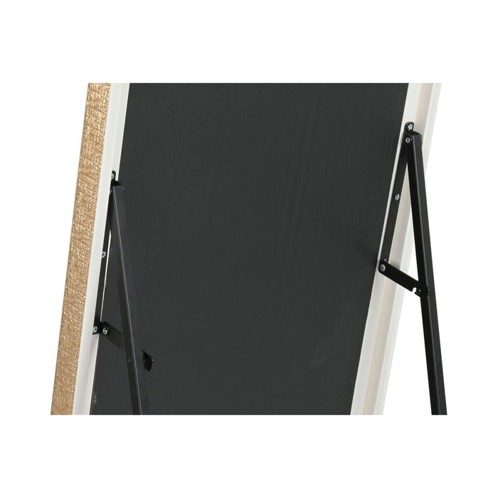 Постоянно огледало Home ESPRIT Бял Кафяв Бежов Сив Кристал полистирен 35,5 x 40 x 156 cm (4 броя)