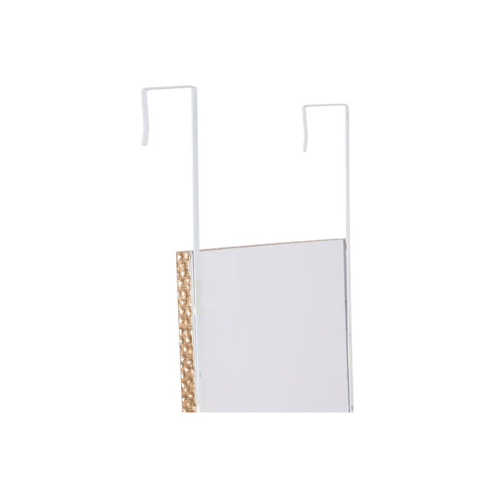 Стенно огледало Home ESPRIT Бял Кафяв Бежов Сив Модерен (4 броя)