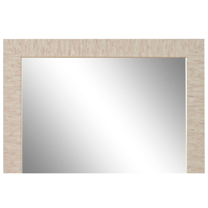 Стенно огледало Home ESPRIT Бял Кафяв Бежов Сив Модерен (4 броя)