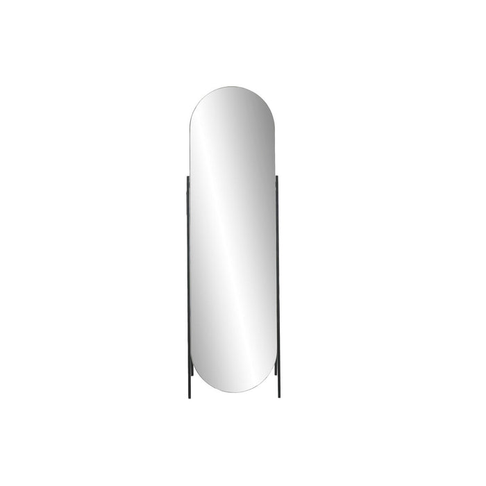 Постоянно огледало Home ESPRIT Черен Кристал Желязо