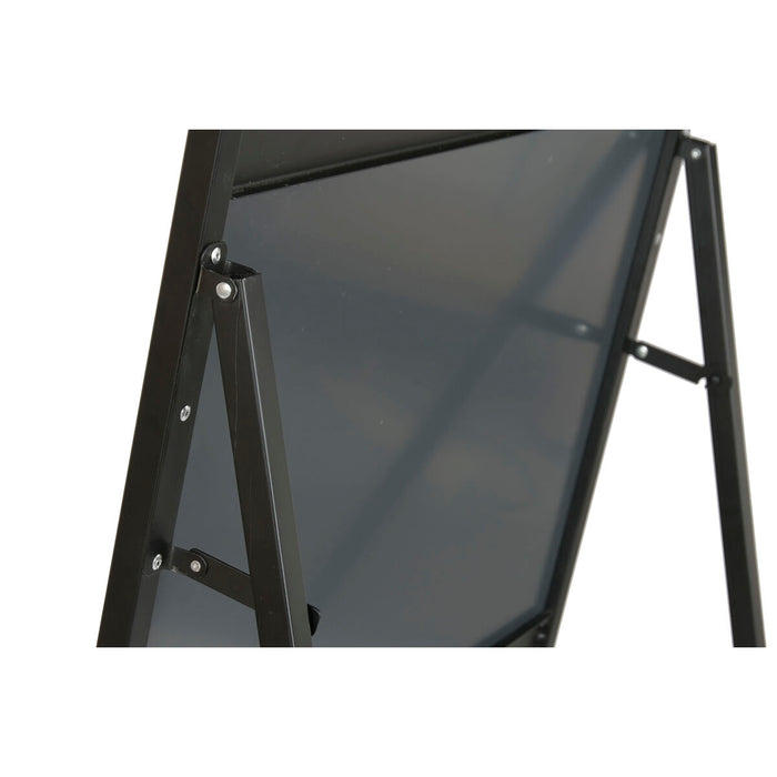 Постоянно огледало Home ESPRIT Черен Кристал Желязо