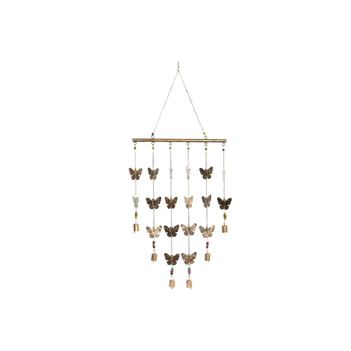 Декоративна фигурка Home ESPRIT Златен Пеперуди Shabby Chic 37 X 2 X 88 CM