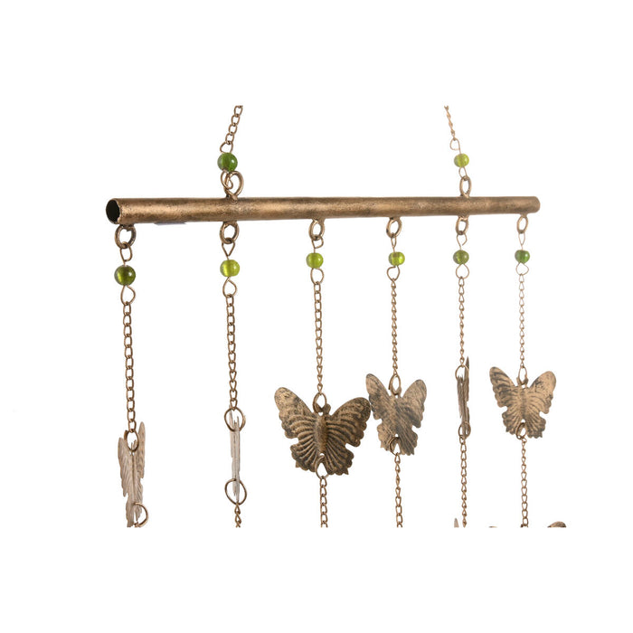 Декоративна фигурка Home ESPRIT Златен Пеперуди Shabby Chic 37 X 2 X 88 CM