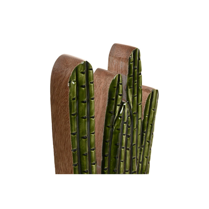 Декоративна фигурка Home ESPRIT Зелен Естествен Кактус Тропически 13 X 5 X 25,5 CM