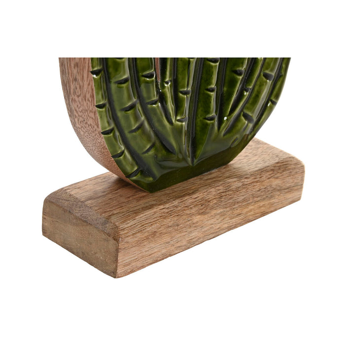Декоративна фигурка Home ESPRIT Зелен Естествен Кактус Тропически 13 X 5 X 25,5 CM
