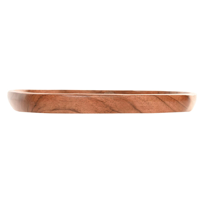 Украса за център на маса Home ESPRIT Кафяв Естествен Град 28 X 18 X 2,5 CM (2 броя)