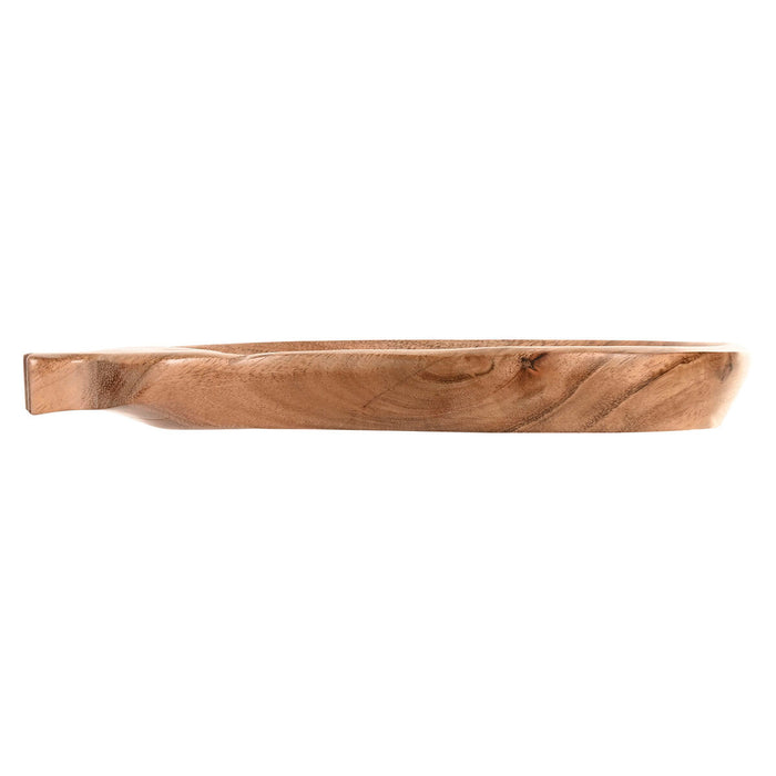 Украса за център на маса Home ESPRIT Кафяв Естествен Град 28 X 14 X 2,5 CM (2 броя)