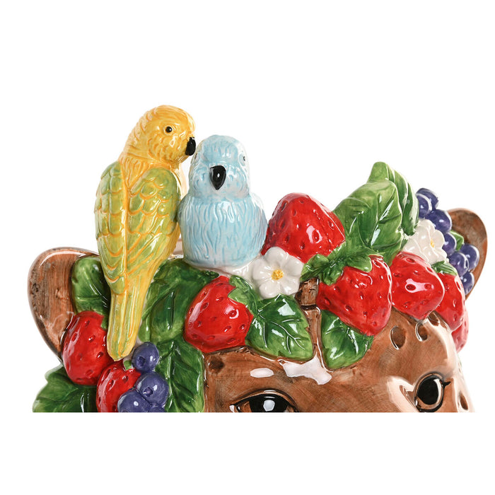 Украса за център на маса Home ESPRIT Кафяв Тропически 25 X 23 X 23,5 CM