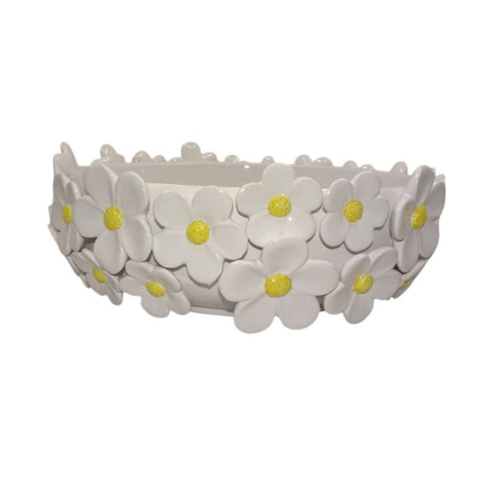 Декоративна фигурка Home ESPRIT Жълт Бял Shabby Chic