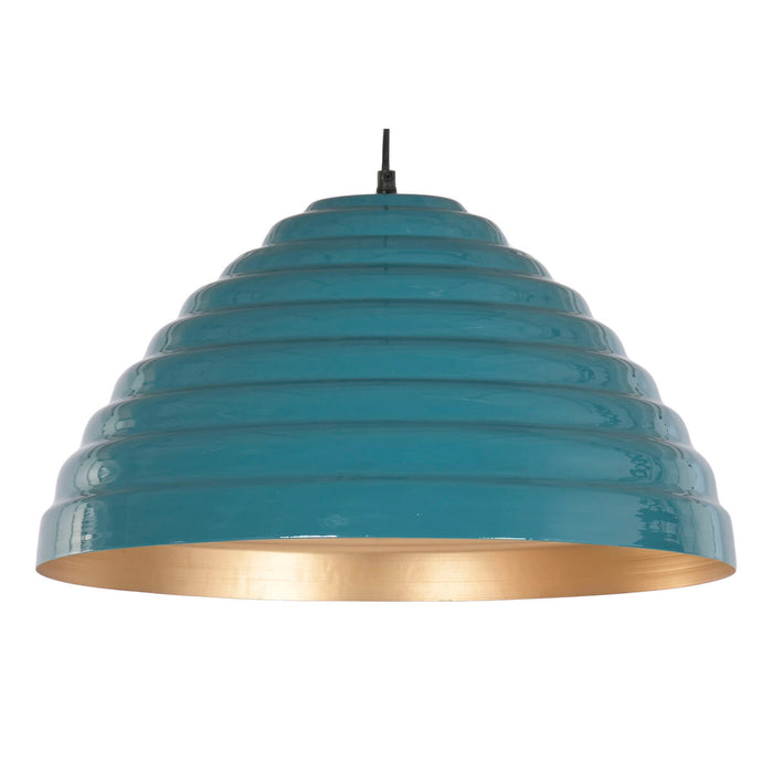 Полилей Home ESPRIT Син Метал Желязо 50 W 50 x 50 x 28 cm