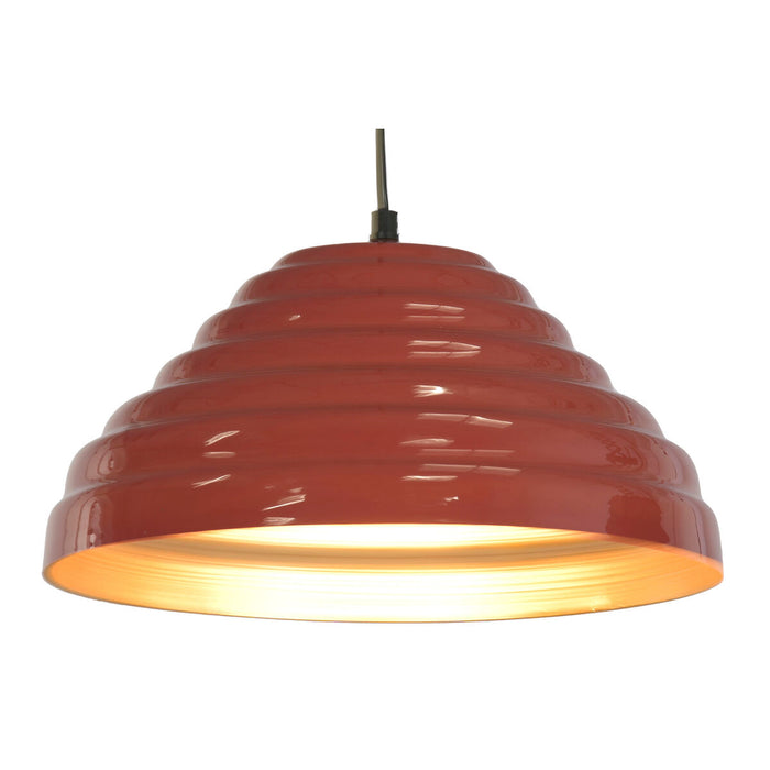 Полилей Home ESPRIT Червен Метал Желязо 50 W 35 x 35 x 17 cm