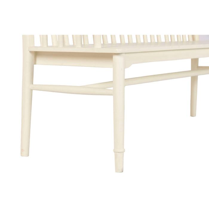 Пейка Home ESPRIT Сметана Дърво манго Дървен MDF 150 X 50 X 98 CM