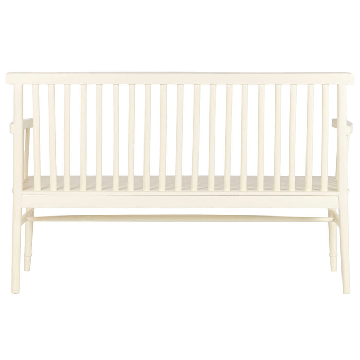 Пейка Home ESPRIT Сметана Дърво манго Дървен MDF 150 X 50 X 98 CM
