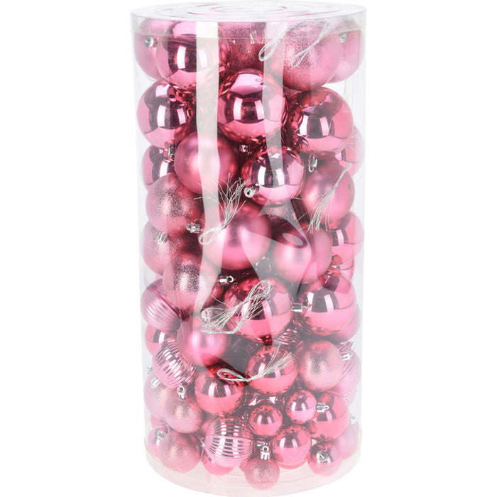 К-КТ КОЛЕДНИ ТОПКИ 100БР РОЗОВ HOME&STYLING CAR104050