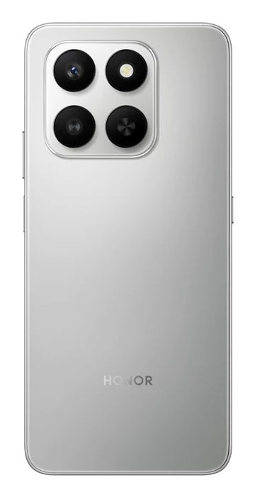 Honor 400 Smart 5G 17.2 см (6.77") Две SIM карти Android 15 USB Type-C 4 GB 128 GB 6500 mAh Сребърен