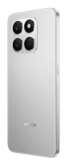 Honor 400 Smart 5G 17.2 см (6.77") Две SIM карти Android 15 USB Type-C 4 GB 128 GB 6500 mAh Сребърен