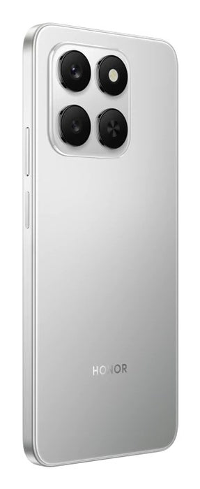 Honor 400 Smart 5G 17.2 см (6.77") Две SIM карти Android 15 USB Type-C 4 GB 128 GB 6500 mAh Сребърен