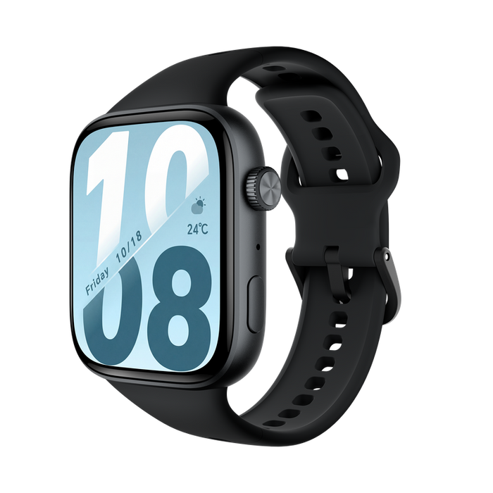 Часовник HONOR Watch X5i Standard BT 8MB+128MB Black Black Silicone Strap