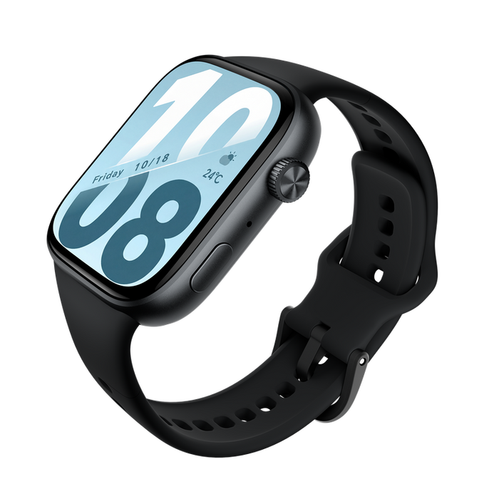 Часовник HONOR Watch X5i Standard BT 8MB+128MB Black Black Silicone Strap