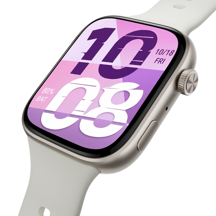 Часовник HONOR Watch X5i Standard BT 8MB+128MB White White Silicone Strap