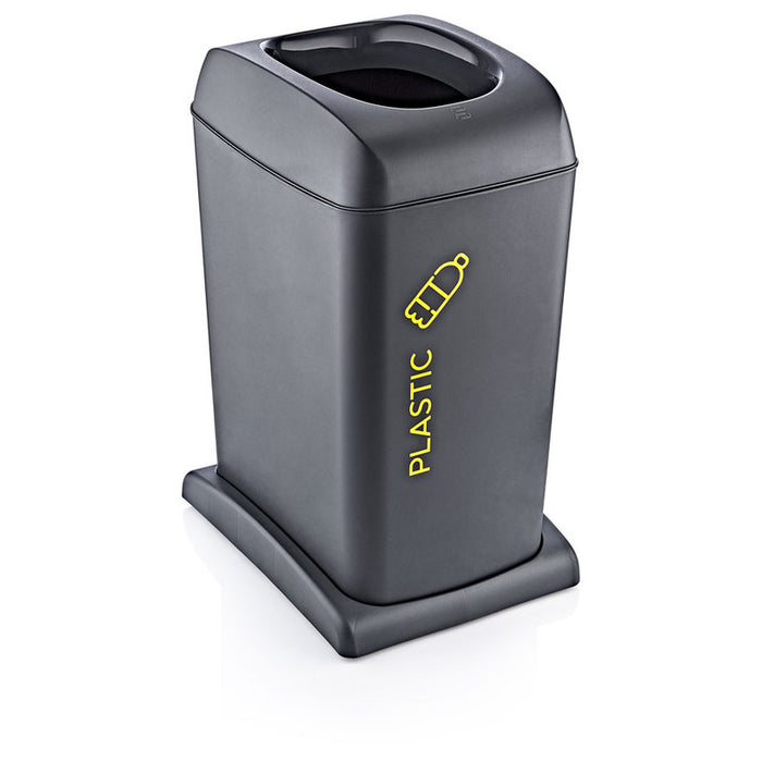 КОШ ЗА ОТПАДЪЦИ РАЗДЕЛНО СЪБИРАНЕ 3 X 40L СИВ HORECANO