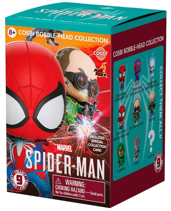 Мини фигура Hot Toys Marvel: Spider-Man, Cosbi, Blind Box, асортимент