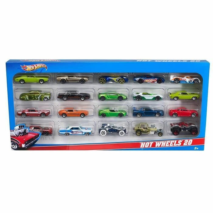 Игра Комплект Превозни Средства Hot Wheels H7045 20 броя