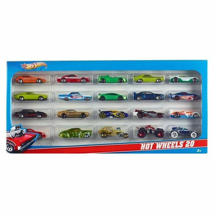 Игра Комплект Превозни Средства Hot Wheels H7045 20 броя