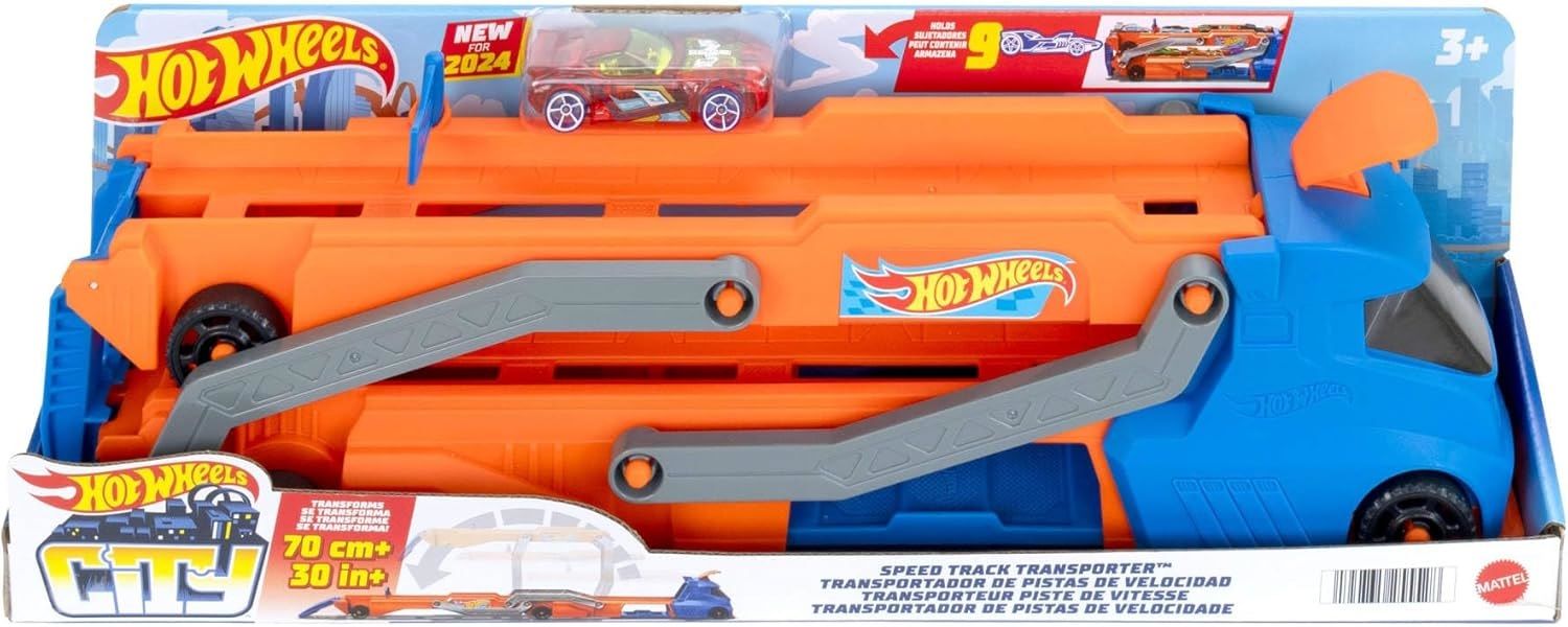 Детска играчка Hot Wheels City - Трансформиращ се транспортьор-рампа