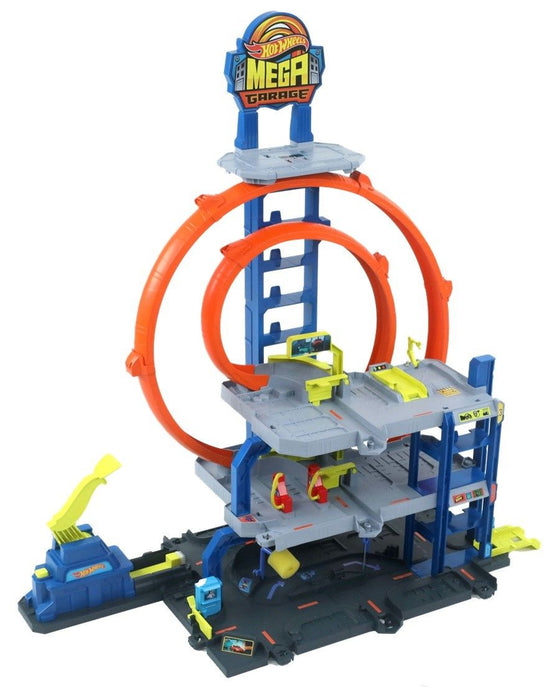 Игрален комплект Hot Wheels City - Mega Garage
