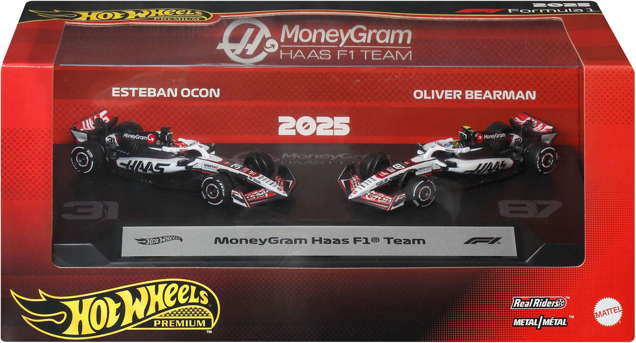 Комплект метални колички Hot Wheels Premium - Race 2-Pack, 1:64, асортимент