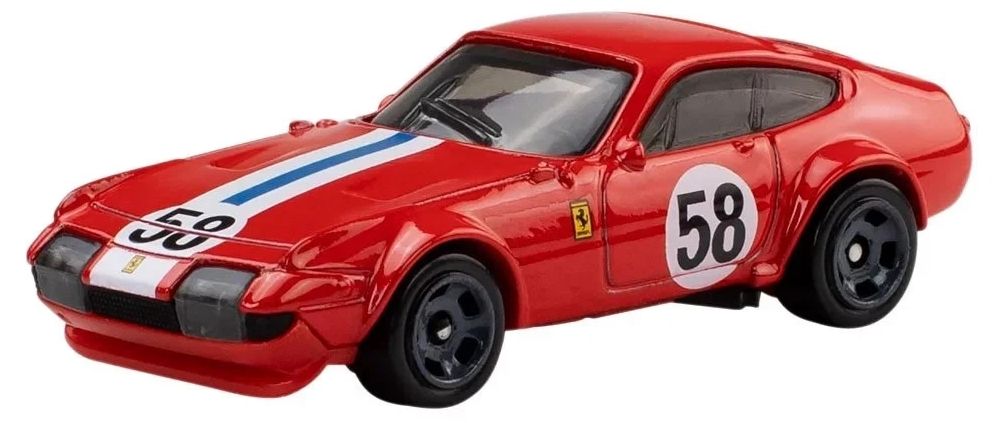 Комплект метални колички Hot Wheels - Ferrari, 5 броя, 1:64