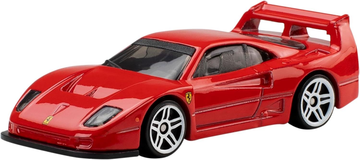 Комплект метални колички Hot Wheels - Ferrari, 5 броя, 1:64