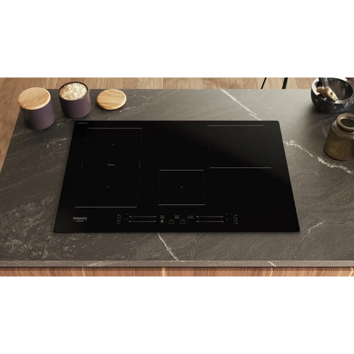 Hotpoint Ariston HS 1377C CPNE Черен Зонален индукционен