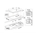 Hotpoint Ariston HS 1377C CPNE Черен Зонален индукционен
