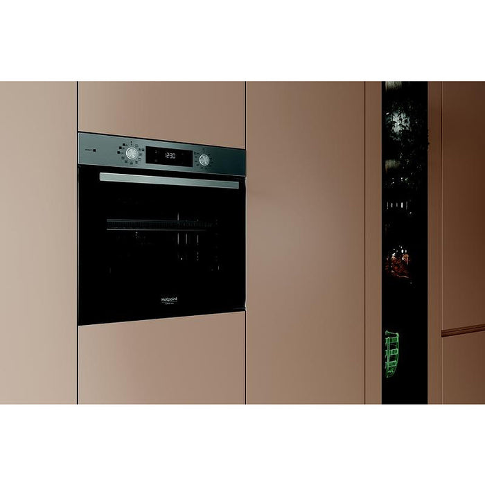 Фурна за вграждане Hotpoint-Ariston HAO 258HSU1F X (ST) , Push бутони , 71 , А+ , Hydrolitic