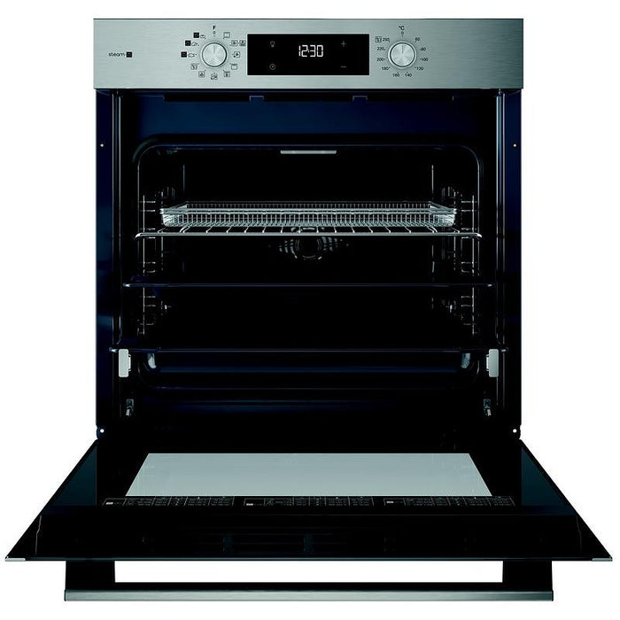 Фурна за вграждане Hotpoint-Ariston HAO 458HSU1F X. , Push бутони , 71 , А+ , Водно почистване