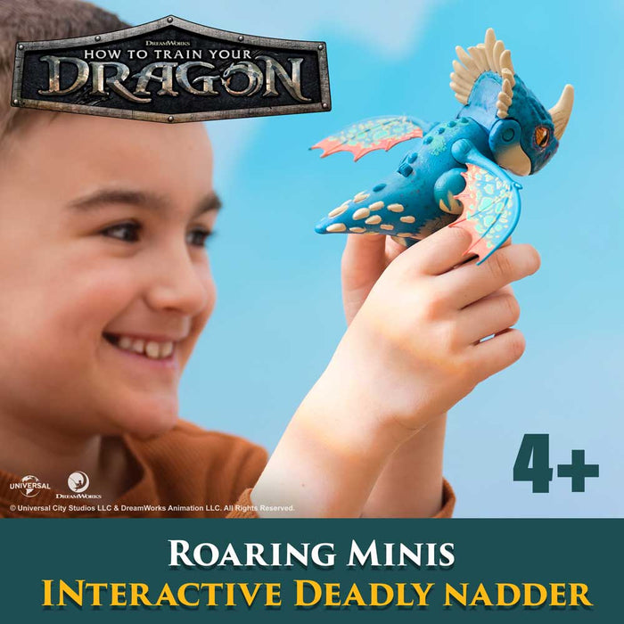 HOW TO TRAIN YOUR DRAGON Интерактивен мини дракон с 25 звука