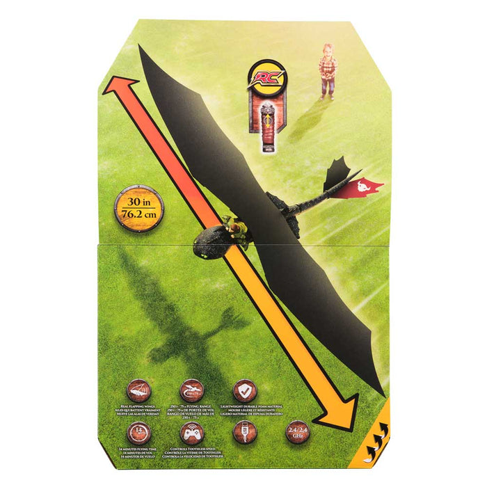 HOW TO TRAIN YOUR DRAGON Летящ дракон Беззъб R/C