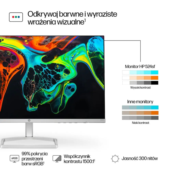 HP 23,8-инчов FHD монитор Series 5 - 524sf