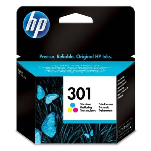 HP 301 трицветна оригинална касета с мастило