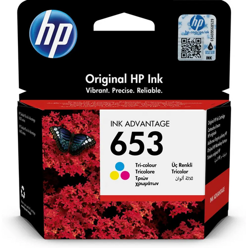 HP 653 1 бр. Оригинален стандартен капацитет Cyan Magenta