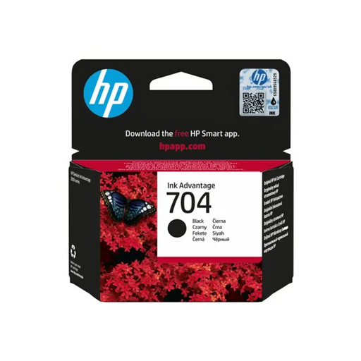 HP 704 оригинална касета с мастило CN692AE 445 черна